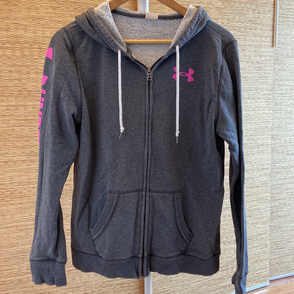 Under Armour, full-zip hoodie